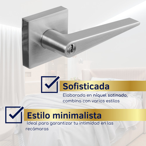 Manija Bali De Alta Seguridad Línea Residencial Recamara***