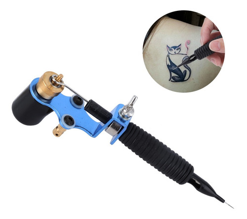 Imagen 2 de 9 de Kit De Tatuaje Máquina De Tatuaje Fuerte Pistola Del Motor