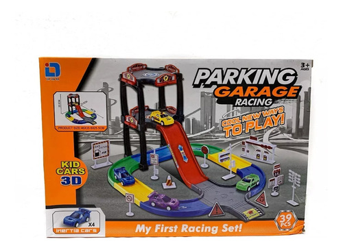 Estacionamiento Cars Parking Race Garage Pista 4 Autos 