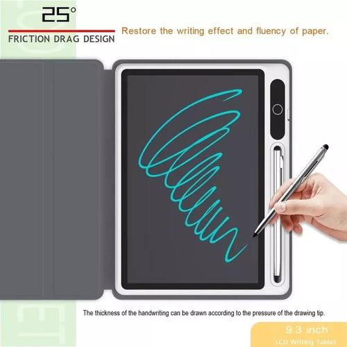 Tableta De Escritura Lcd De 10,1 Con Funda Protectora