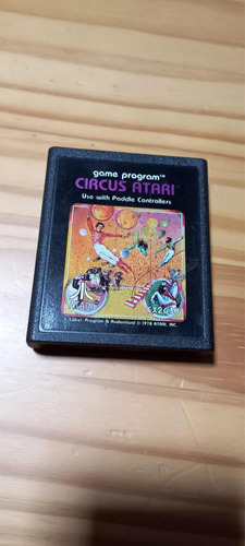 Jogo De Videogame Atari 2600 Circus Atari Cartucho Original