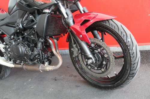 Imagem 10 de 11 de Kawasaki Z 400 Z400 Z-400 Abs 2020 Vermelha Vermelho