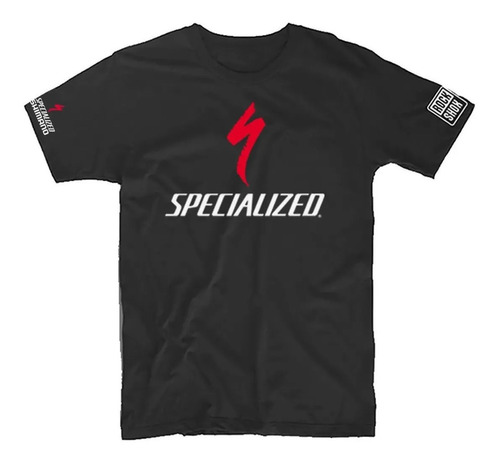 Franela Personalizada Specialized Estampada Algodon Peinado