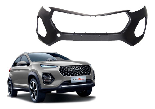 Parachoque Frontal Superior Chery Tiggo 2 Pro 21-22 P/pintar