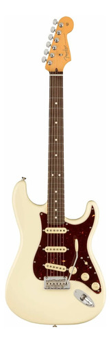 Guitarra elétrica Fender American Professional II Stratocaster de  amieiro olympic white brilhante com diapasão de pau-rosa