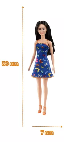 Original boneca barbie fashionista boneca vestir-se roupas princesa  brinquedo menina jogar casa brinquedo menina aniversário