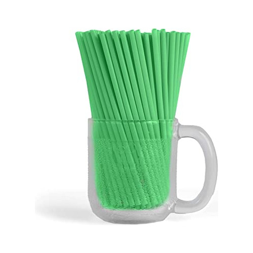 Solo Vasos Desechables De Plástico Verde Neón De 7 3/...