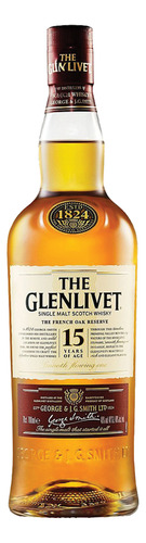 Whisky The Glenlivet Single Malt 15 Años 750 Ml