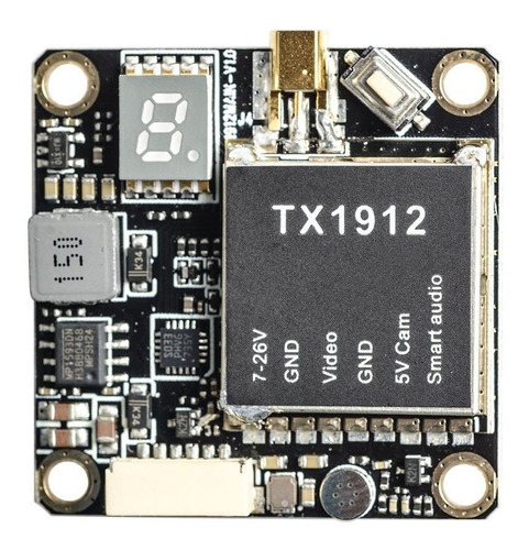 Mw Transmisor Video Fpv Conmutable Fc Uart Soporte