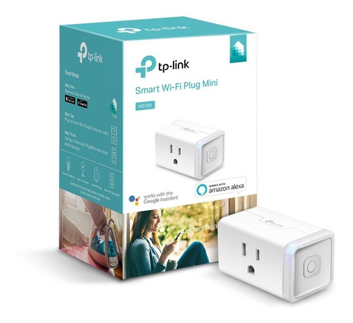 Tp Link Kasa Smart Wi-fi Plug Mini Hs105 Comp Alexa Google H