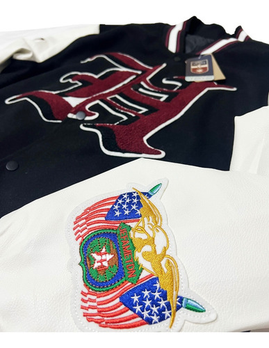 Campera Universitaria Para Hombre Tipo Miami Heat Nba