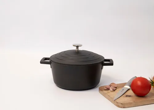 Olla Aluminio Fundido 20 Cm. Negro Master Class