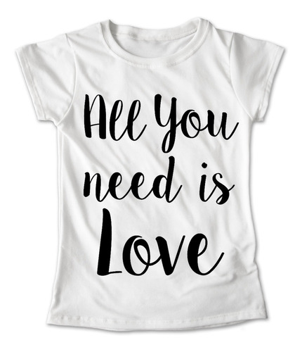 Blusa Beatles Colores Playera All You Need Is Love #150