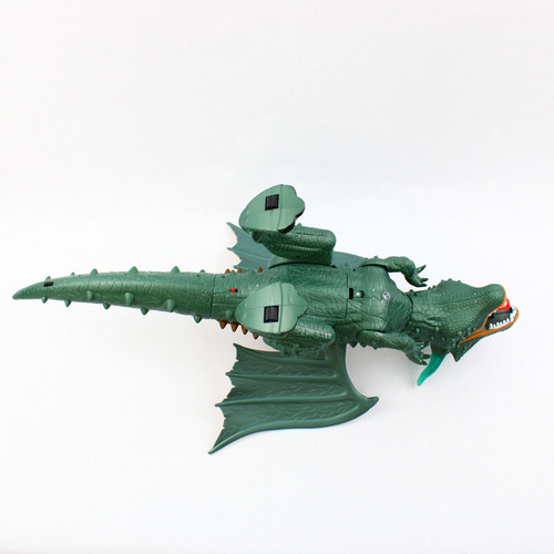 Dinosaurio Dragon Camina Lanza Spray Con Luz Sonido Proyecta Color Verde