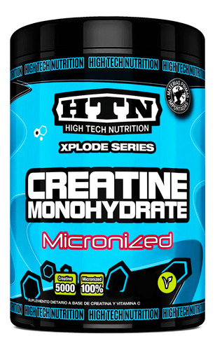 Htn Creatina Monohidrato Micronizada 250 Grs  Crecimiento