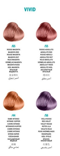 Tintura Framesi Pure Pigment Plus Bold Color Fantasia X60ml Tono /65 Rojo Magenta