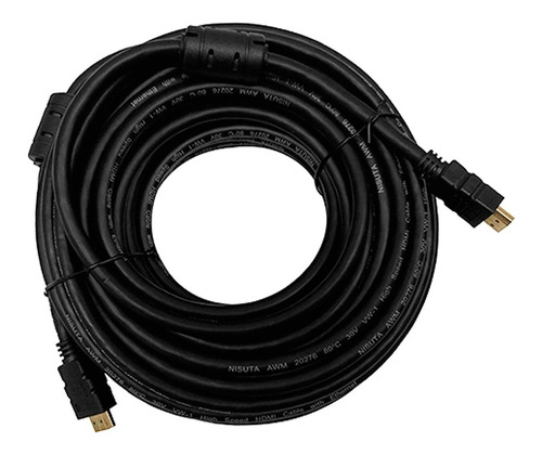  Cable Hdmi De 7m Dorado V2.0 Con Filtros 2160p 4k X 2k