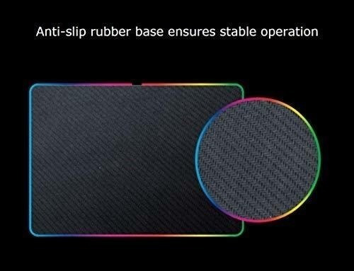 Akasa Rgb Efecto De Alta Precisión De Juego Mouse Pad - Negr