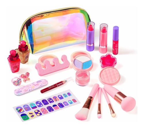 Biulotter Kit De Maquillaje Para Niños Y Niñas Con Bolsa De 