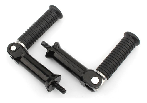 1 Par De Reposapiés De Pedal Compatible Con Davidson Negro