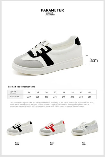 Zapatillas Blancas Para Mujer, Zapatos Deportivos Con Cordones En La Parte Superior De Malla