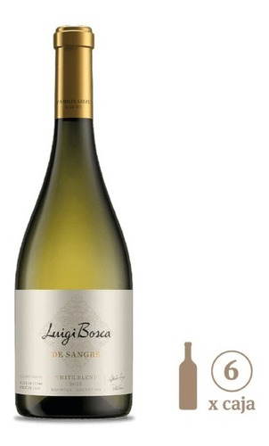 Vino Luigi Bosca De Sangre White Blend 750ml X6