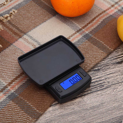 Báscula Electrónica De Bolsillo Digital Con Pantalla Lcd, 2