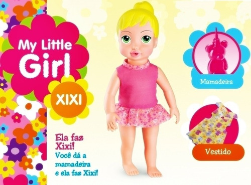 Boneca My Little Girl Alive Faz Xixi - Omg Kids