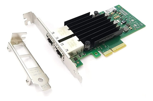 Placa De Rede 10gb Dual Rj45 Intel X550-t2 Ñ X540 X550t2blk