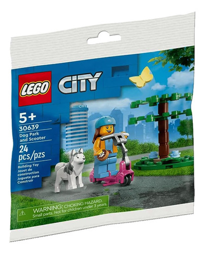 Lego 30639 City Perro Parque Y Scooter