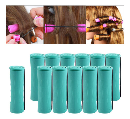2 Cold Wave Varillas Para Permanente Cabello 12 Piezas 2,5