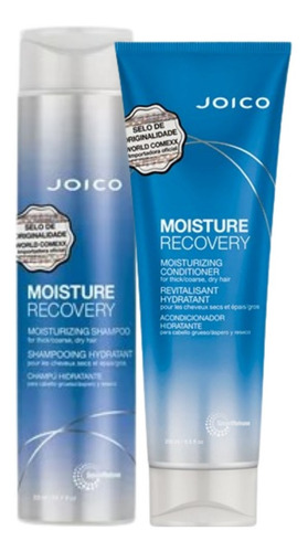 Moisture Recovery Shampoo 300ml E Condicionador 250ml Joico