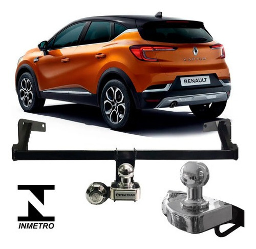 Rabicho Engetran Renault Captur 2017 A 2021 Tração 575kg