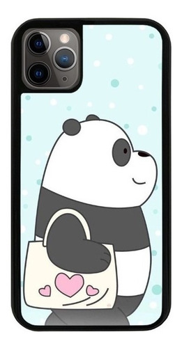 Funda Uso Rudo Tpu Para iPhone Escandalosos Panda Bolsa Azul