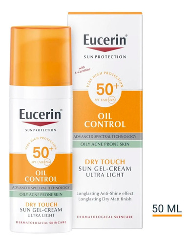 Eucerin Oil Control Toque Seco Facial - mL a $1720