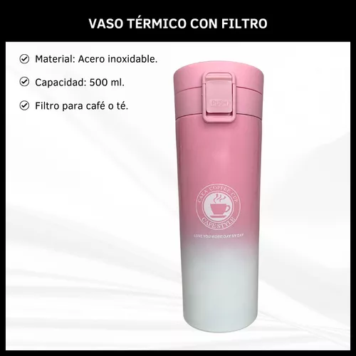 VASO TERMICO CAFE 500ML - Comprar en Bazar Palermo