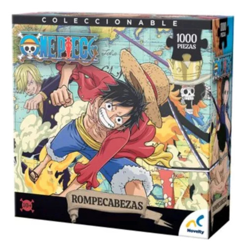 Rompecabezas Coleccionable 100 Pzas Onepiece Armable