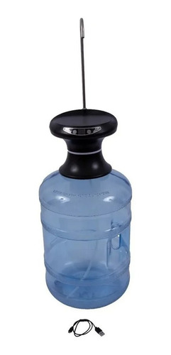Imagen 2 de 6 de Dispenser Bomba Usb Para Bidones Automatico Con Base