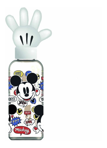 Botella De Agua Infantil Mickey Mouse Figura Disney Vaso