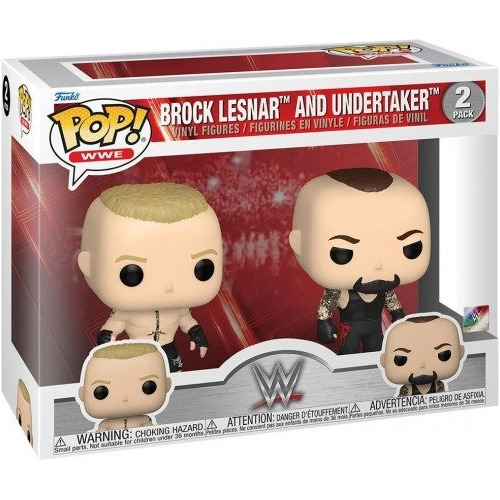 Funko Pop! Wwe - Brock Lesnar & Undertaker