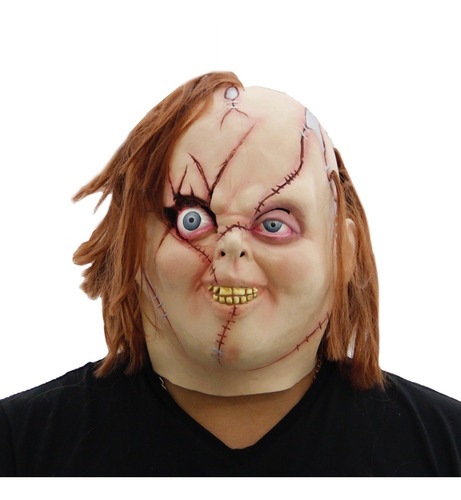 Mascara Chucky Muñeco Diabolico Original Deluxe Latex