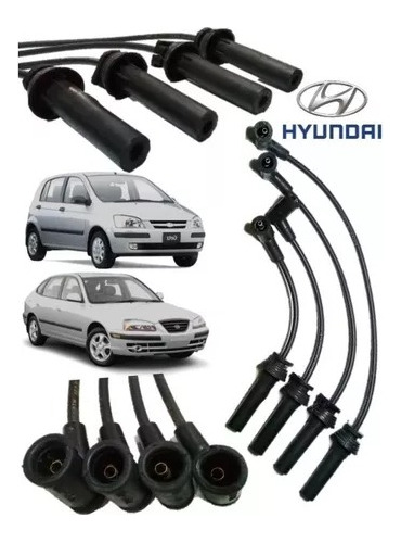 Cables De Bujias Hyundai Getz Elantra 1.6 2010 2011 2012