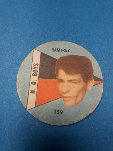 Fulbito 1964, Figurita N° 359 Ramirez Newells. Mira!!!!