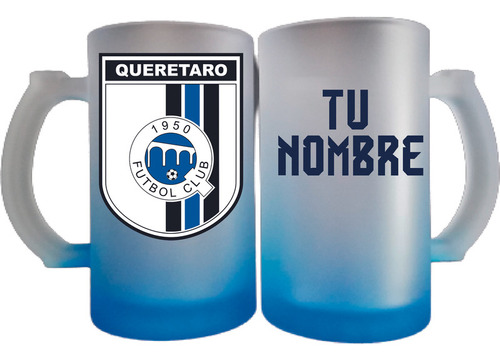 Tarro Personalizado Futbol Queretaro