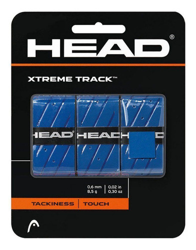 Overgrip Head Xtreme Track Azul Para Raquete - 3 Un