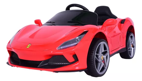 Mini Carro Infantil Elétrico Ferrari Controle Remoto 12V - Fazendo