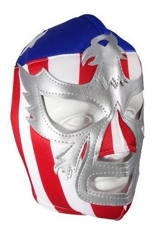 Mascara Mask Luchador Wrestling Calidad Patriot Usa