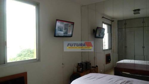 Imagem 14 de 26 de Apartamento Com 1 Dormitório À Venda, 56 M² Por R$ 230.000,00 - Itararé - São Vicente/sp - Ap2428