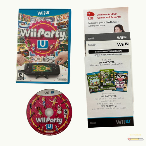 Wii Party U Para Nintendo Wii U Completo Colección
