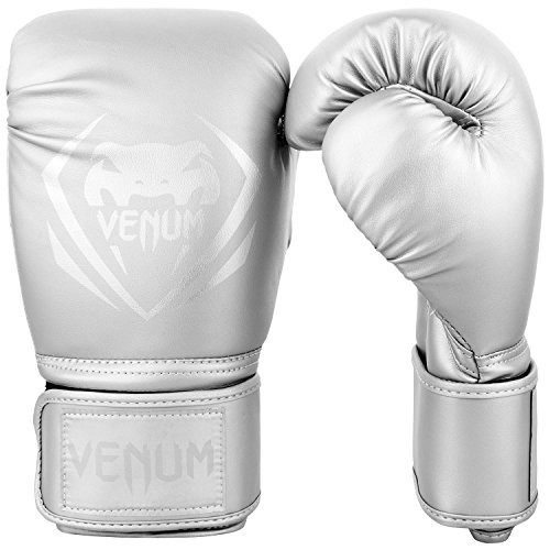 Venum Contender Guantes De Boxeo - Plata / Plata - 14 Onzas